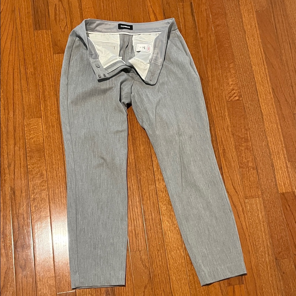 Express Light Gray Women's Trousers